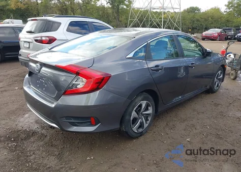 2020 Honda Civic Lx from USA, damaged, VIN 19XFC2F60LE013920